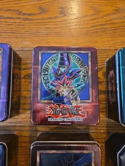 Assorted Lot Of 9 Yu Gi Oh Collector's Tins Empty - Image 3