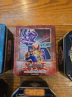 Assorted Lot Of 9 Yu Gi Oh Collector's Tins Empty - Image 5