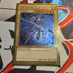 Yu-Gi-Oh! Dark Magician MVP1-ENG54 1st Edition Holo Normal Spellcaster Card - Image 1