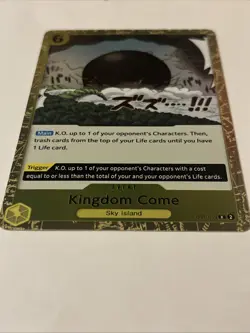 Kingdom Come Rare (R) EB01-059 Extra Booster: Memorial Collection ENG Foil - Image 3
