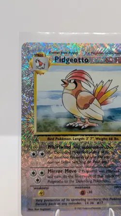 Pidgeotto 34/110 Legendary Collection Reverse Holo Pokemon Card NM - Image 3