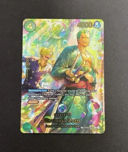Roronoa Zoro PRB02-006 SP The Azure Sea's Seven OP14 - Image 1