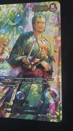 Roronoa Zoro PRB02-006 SP The Azure Sea's Seven OP14 - Image 4