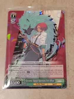 Weiss Schwarz Giovanna: Special Operations Unit Officer Guilty Gear Strive... - Image 1