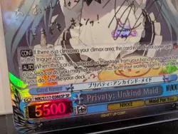 Weiss Schwarz Goddess of Victory NIKKE - Privaty: Unkind Maid SP English - Image 2