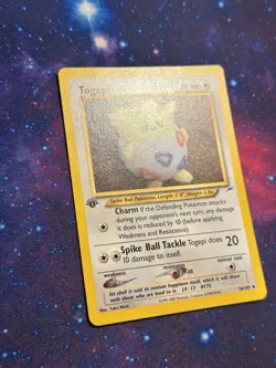 Pokemon Card - Togepi Neo Destiny 56/105 Uncommon 1st Edition NM - Image 3