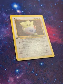 Pokemon Card - Togepi Neo Destiny 56/105 Uncommon 1st Edition NM - Image 4