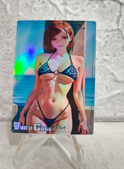 Nobara Trading Card Waifu Goddess Story Anime Girl holo Karte Manga Art - Image 1