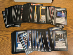 152 Card lot of Star Trek CCG 1E The Borg expansion common & uncommon cards - Image 1