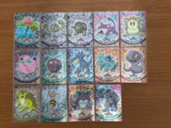 Topps Chrome Pokemon card lot Ivysaur Jigglypuff Beedrill Arbok Golem and More! - Image 1