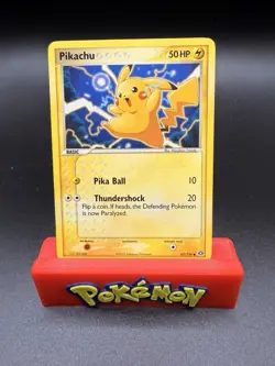 Pikachu Emerald 60/106 LP-NM Pokemon Card Common Non Holo-c - Image 1
