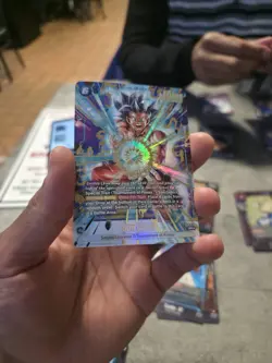 Son Goku FB09-037 Alternate Art Dual Evolution Dragon Ball Card English Fusion - Image 2