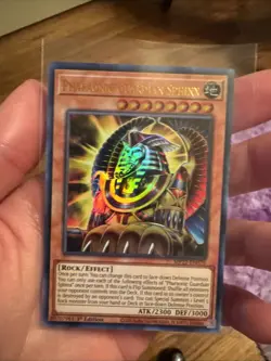 Yugioh PHARAONIC GUARDIAN SPHINX Ultra Rare 1st Edition MP22-EN070 NEAR MINT+ - Image 1