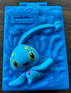 Manaphy 2008 Pokemon Burger King Toy Deck Box Case Storage Card Holder -EXC COND - Image 1
