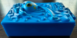 Manaphy 2008 Pokemon Burger King Toy Deck Box Case Storage Card Holder -EXC COND - Image 5
