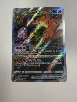 Pokemon Charizard VSTAR SWSH262 Sword & Shield Promo Full Art Holo Card 280 HP - Image 1