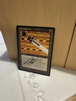Magic the Gathering Sword Of Ages *Italian Version Signed By The Artist - Image 2