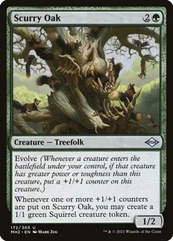 MTG Magic Scurry Oak Modern Horizons 2 Regular NM - Image 1