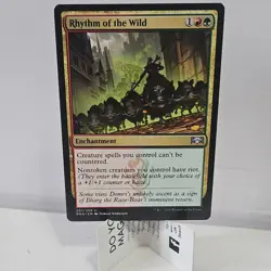 Wizards Rhythm of the Wild Ravnica Allegiance Regular Uncommon Enchantment 201/… - Image 1