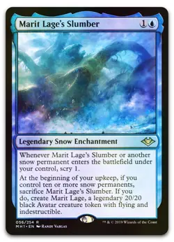 Marit Lage's Slumber #56 (Foil) (LP) Modern Horizons MH1 Magic MTG - Image 1