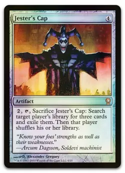 Jester's Cap #5 (Foil) (LP) From the Vault: Relics V10 Magic MTG - Image 1
