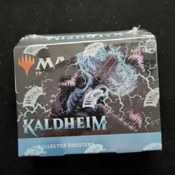 Kaldheim Collector Booster Box Magic the Gathering MTG English Factory Sealed 630509921768 - Image 1