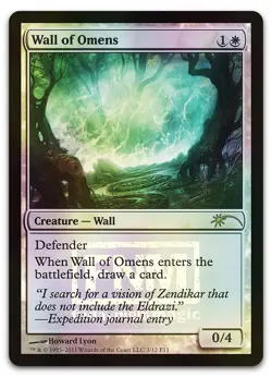 Wall of Omens #3 (Foil) (LP) FNM Promos FNM Magic MTG - Image 1