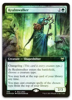 Realmwalker #399 (Foil) (NM) Buy-A-Box Promos BABP Magic MTG - Image 1