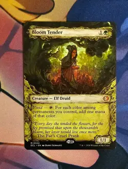 MTG Bloom Tender (0324 Showcase) x1 Near Mint from Lorwyn Eclipsed (ECL) - Image 1