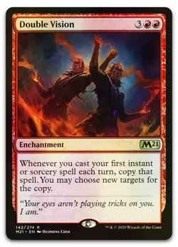 Double Vision #142 (Foil) (NM) Core Set 2021 M21 Magic MTG - Image 1