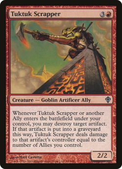 Tuktuk Scrapper #94 (Foil) (MP) Worldwake WWK Magic MTG - Image 1