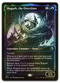 Slogurk, the Overslime (Showcase) #324 (Foil) (LP) Midnight Hunt MID Magic MTG - Image 1