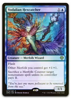 Vodalian Hexcatcher #75 (Foil) (LP) Dominaria United DMU Magic MTG - Image 1