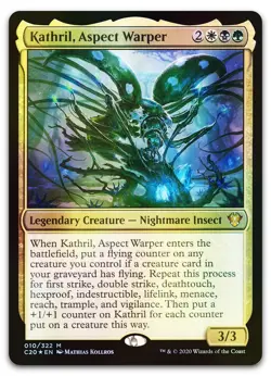 Kathril, Aspect Warper #10 (Foil) (LP) Commander 2020 C20 Magic MTG - Image 1