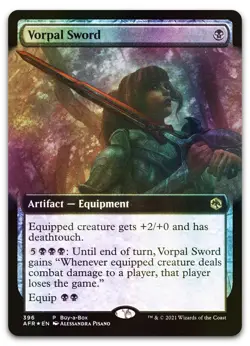 Vorpal Sword #396 (Foil) (LP) Buy-A-Box Promos BABP Magic MTG - Image 1
