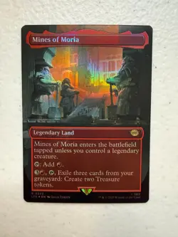 Mines of Moria (Borderless) FOIL | Universes Beyond: the Lord of the Rings - Image 1