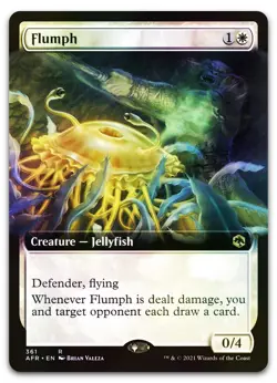 Flumph (Extended Art) #361 (Foil) (NM) Forgotten Realms AFR Magic MTG - Image 1