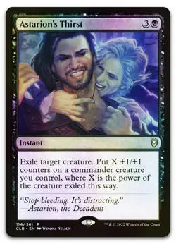 Astarion's Thirst #114 (Foil) (NM) Baldur's Gate CLB Magic MTG - Image 1