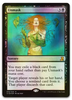 Unmask #15 (Foil) (NM) From the Vault: Lore V16 Magic MTG - Image 1
