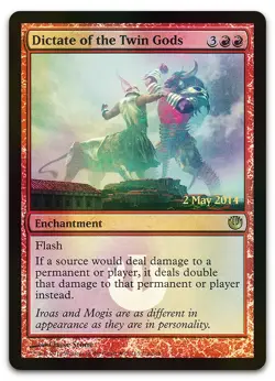 Dictate of the Twin Gods #93 (Foil) NM Launch Party & Release Event Promos - Image 1