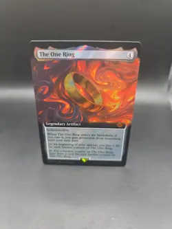 The One Ring Extended Surge Foil M 0791 Lord Of The Rings LTR MTG NM- - Image 1