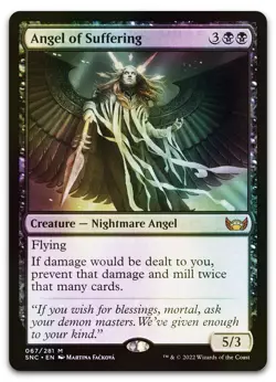 Angel of Suffering #67 (Foil) (NM) Streets New Capenna SNC Magic MTG - Image 1