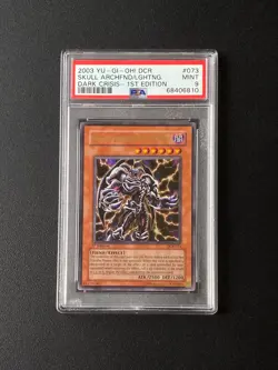 4 PSA Graded Cards: Yamata Dragon, Skull Archfiend, Breaker M.Warrior Chaos Comm - Image 3