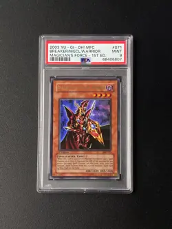 4 PSA Graded Cards: Yamata Dragon, Skull Archfiend, Breaker M.Warrior Chaos Comm - Image 5