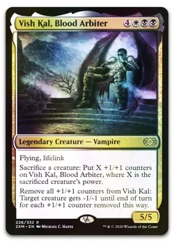 Vish Kal, Blood Arbiter #226 (Foil) (LP) Double Masters 2XM Magic MTG - Image 1