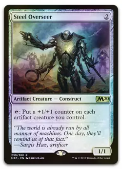 Steel Overseer #239 (Foil) (LP) Core Set 2020 M20 Magic MTG - Image 1