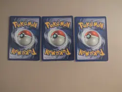 Hitmonchan 7/102 Lot Of 3 Pokemon Base Set Holo Cards Lightly Played - Image 5