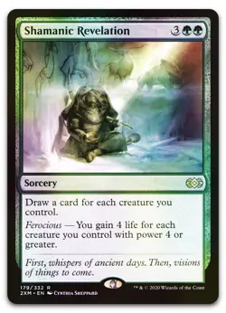 Shamanic Revelation #179 (Foil) (LP) Double Masters 2XM Magic MTG - Image 1