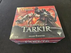 KHANS OF TARKIR MTG Sealed Fat Pack bundle box 9 booster packs FREEship - Image 1