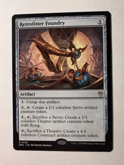 Retrofitter Foundry 136 R Normal DRC MTG NM - Image 1